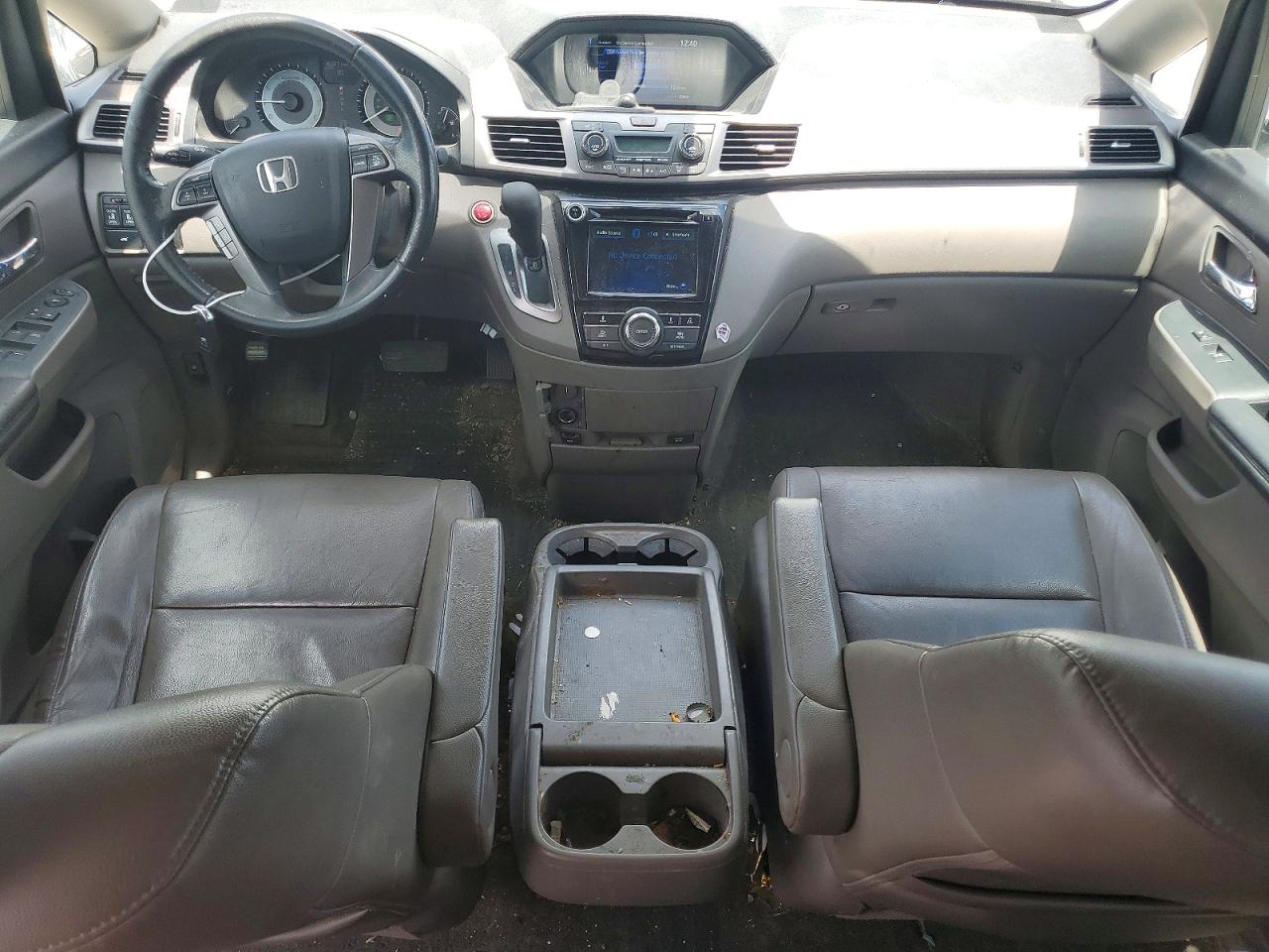2015 Honda Odyssey Exl Silver vin: 5FNRL5H66FB084680
