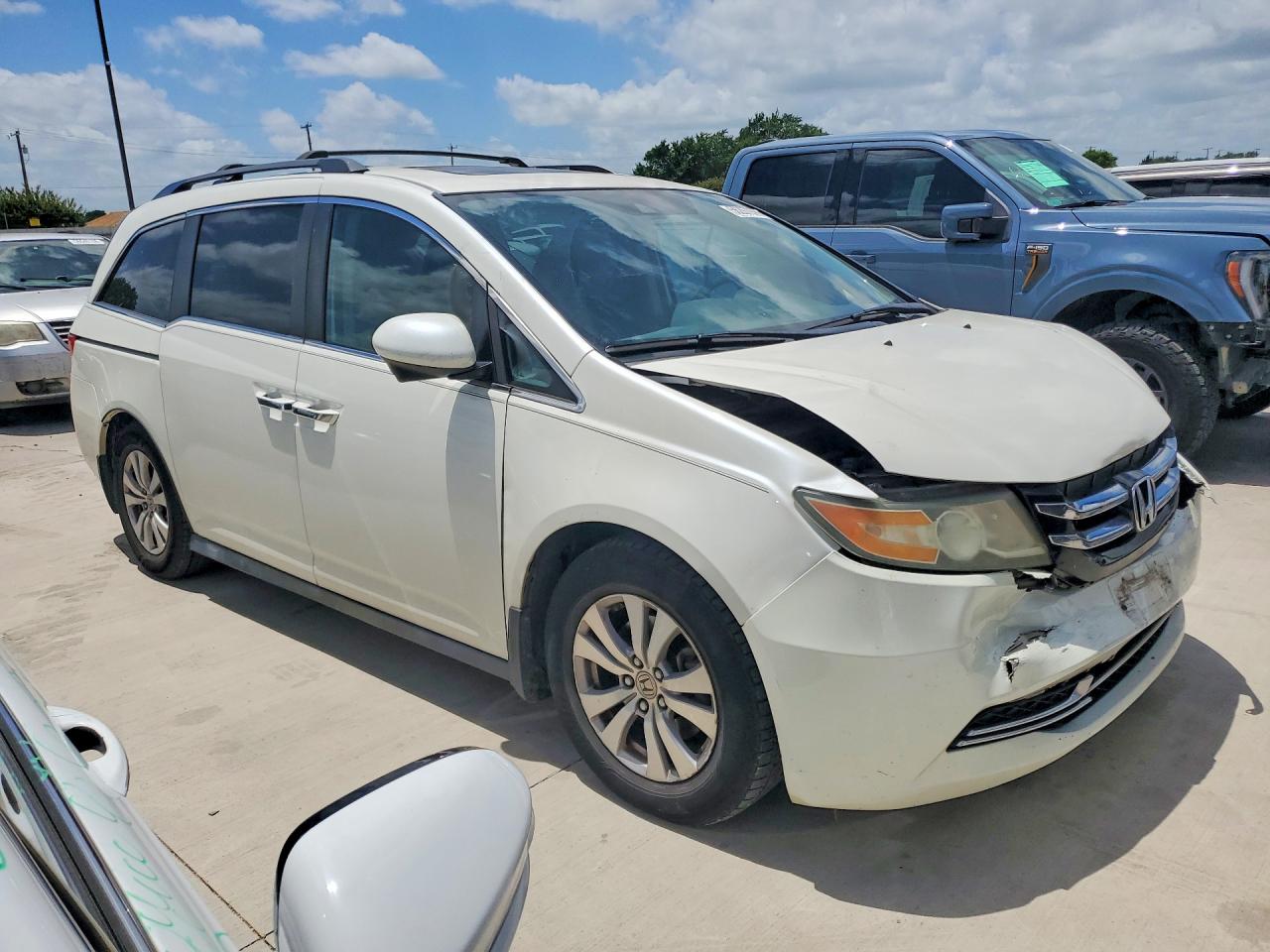 2015 Honda Odyssey Exl Silver vin: 5FNRL5H66FB084680