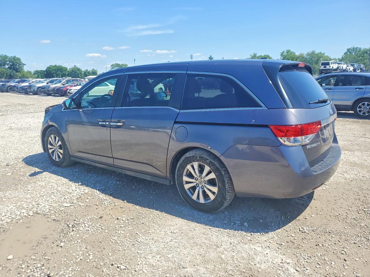 2015 Honda Odyssey Exl Серый vin: 5FNRL5H66FB100019