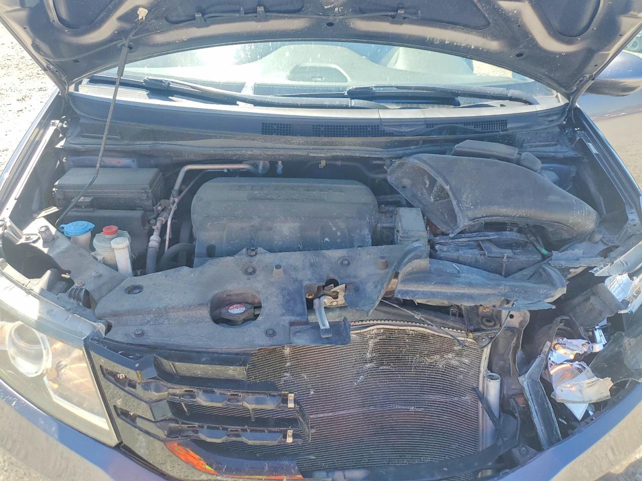 2015 Honda Odyssey Exl Серый vin: 5FNRL5H66FB100019