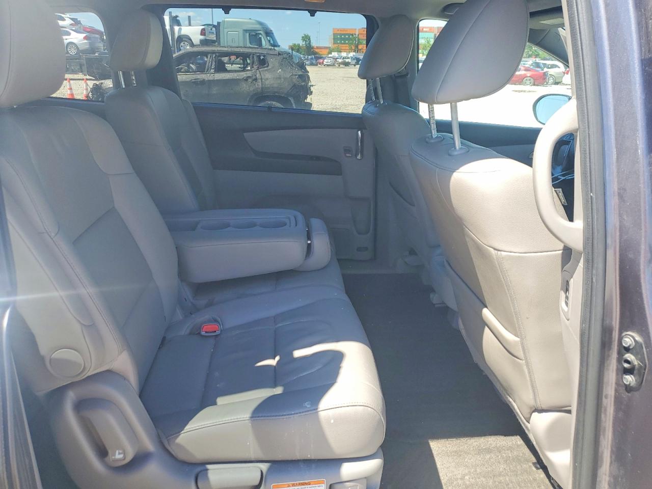 2015 Honda Odyssey Exl Серый vin: 5FNRL5H66FB100019