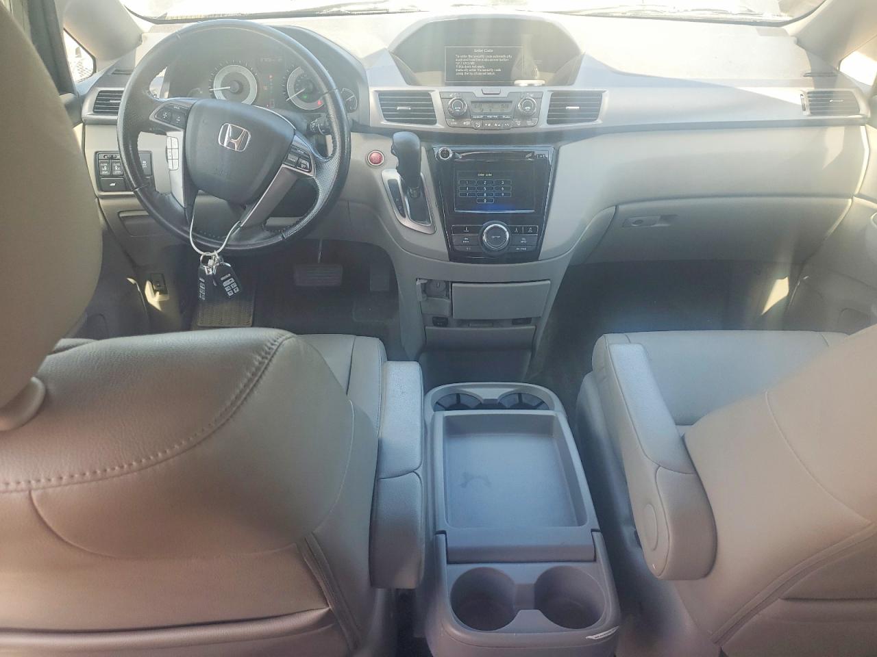 2015 Honda Odyssey Exl Gray vin: 5FNRL5H66FB100179