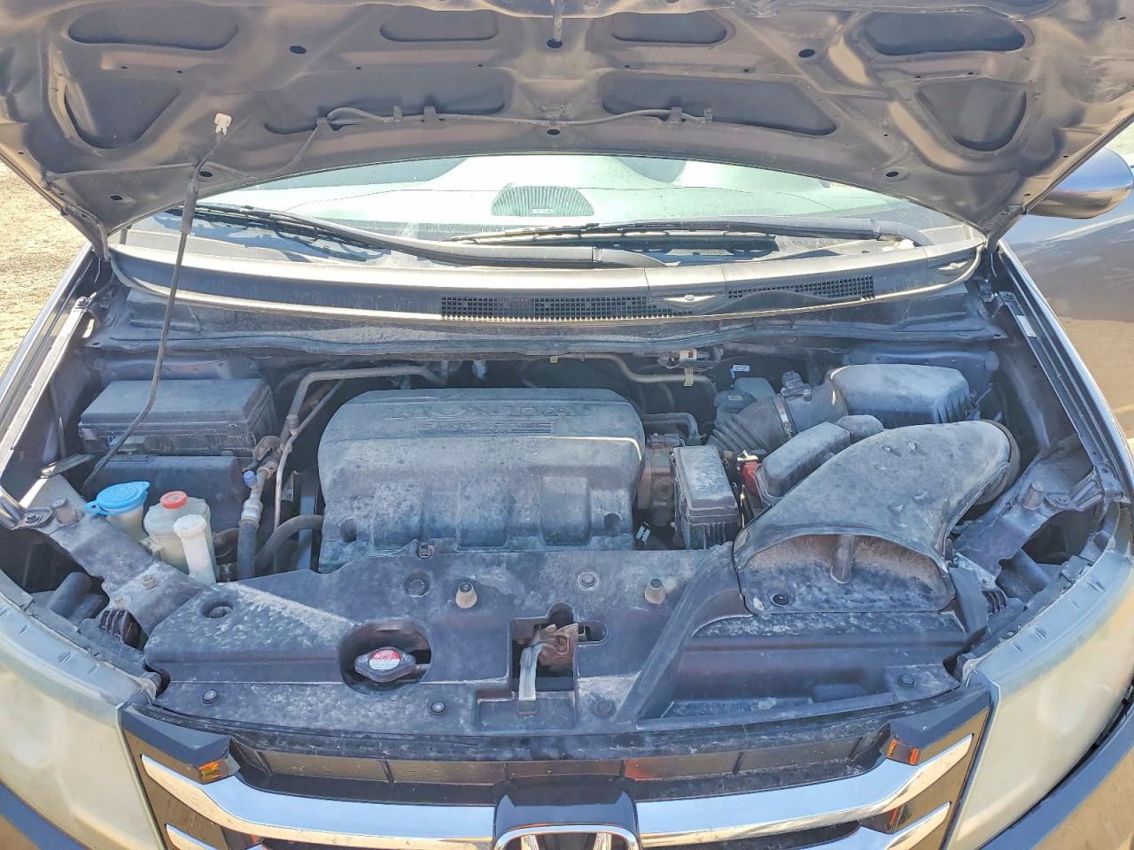 2015 Honda Odyssey Exl Gray vin: 5FNRL5H66FB100179