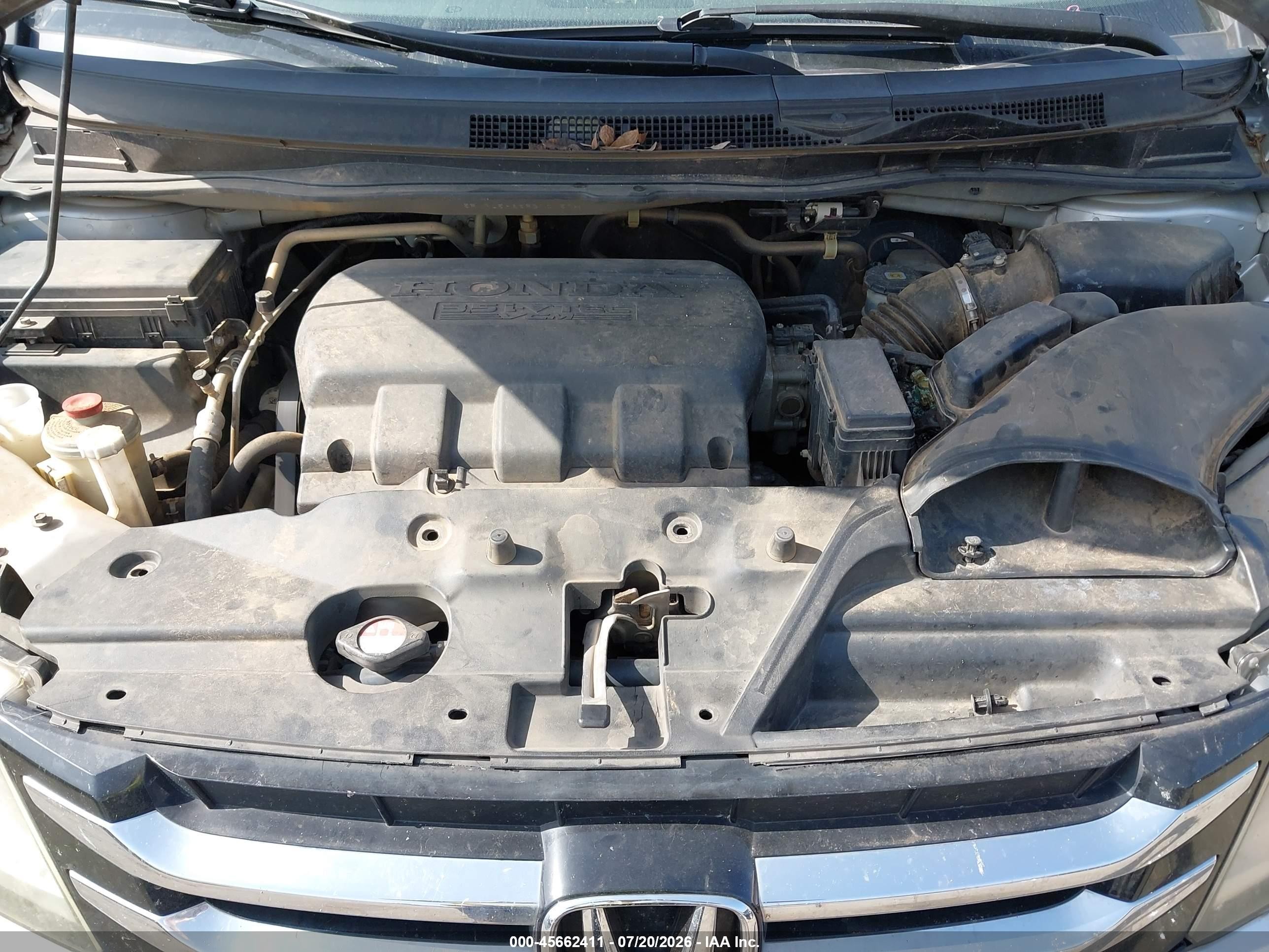 2015 Honda Odyssey Ex-l Серебряный vin: 5FNRL5H66FB101574