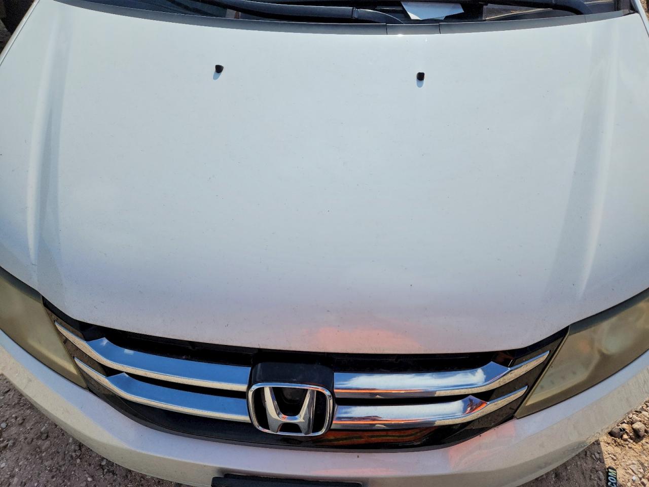 2015 Honda Odyssey Exl White vin: 5FNRL5H66FB102403