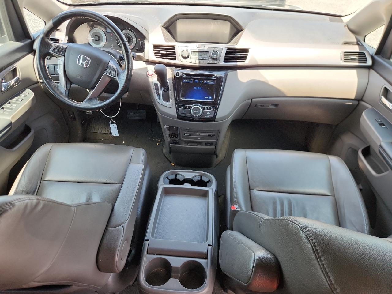 2015 Honda Odyssey Exl Brown vin: 5FNRL5H66FB106113