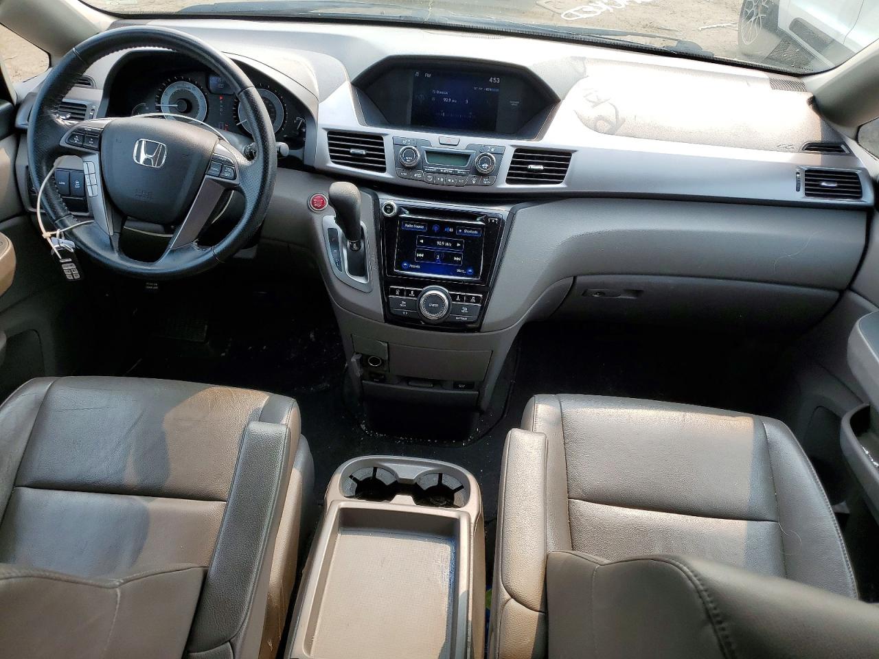 2015 Honda Odyssey Exl Gray vin: 5FNRL5H66FB106239