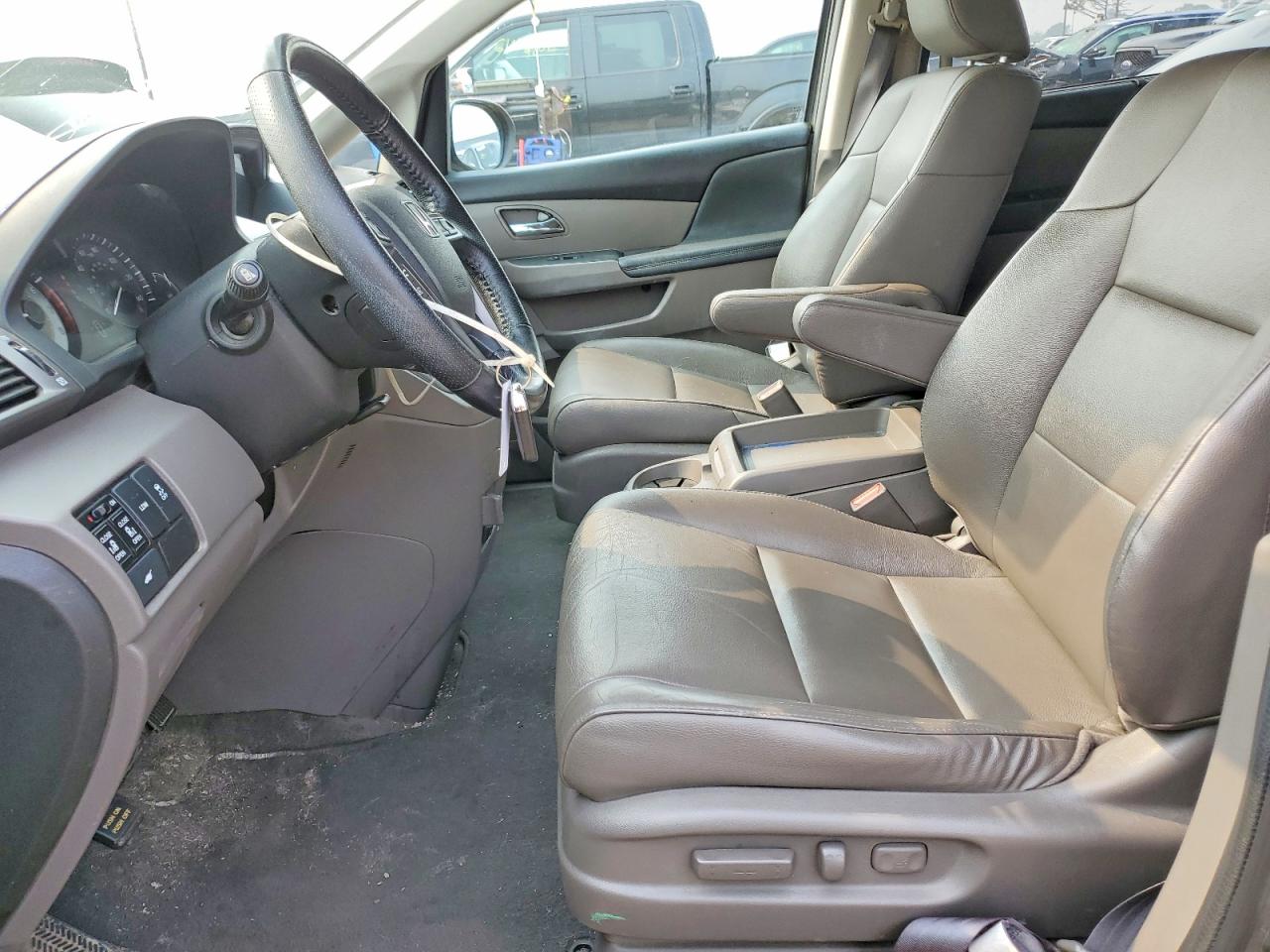 2015 Honda Odyssey Exl Gray vin: 5FNRL5H66FB106239