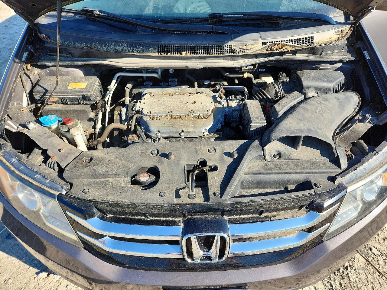 2015 Honda Odyssey Exl Gray vin: 5FNRL5H66FB109657