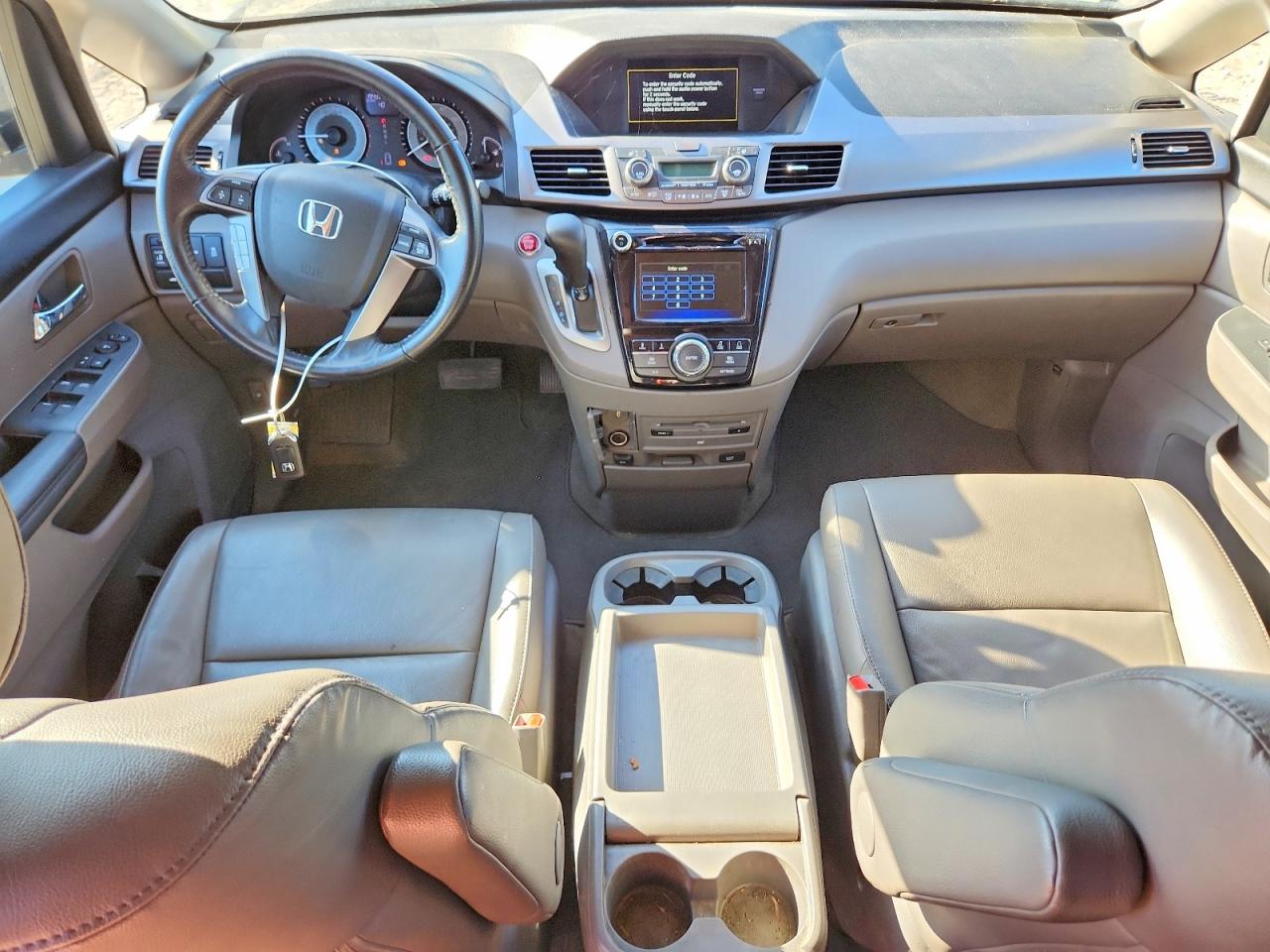 2015 Honda Odyssey Exl Gray vin: 5FNRL5H66FB109657