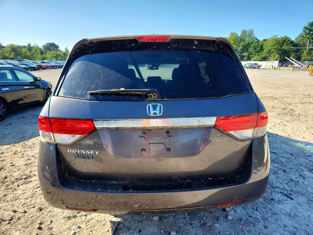 2015 Honda Odyssey Exl Gray vin: 5FNRL5H66FB109657