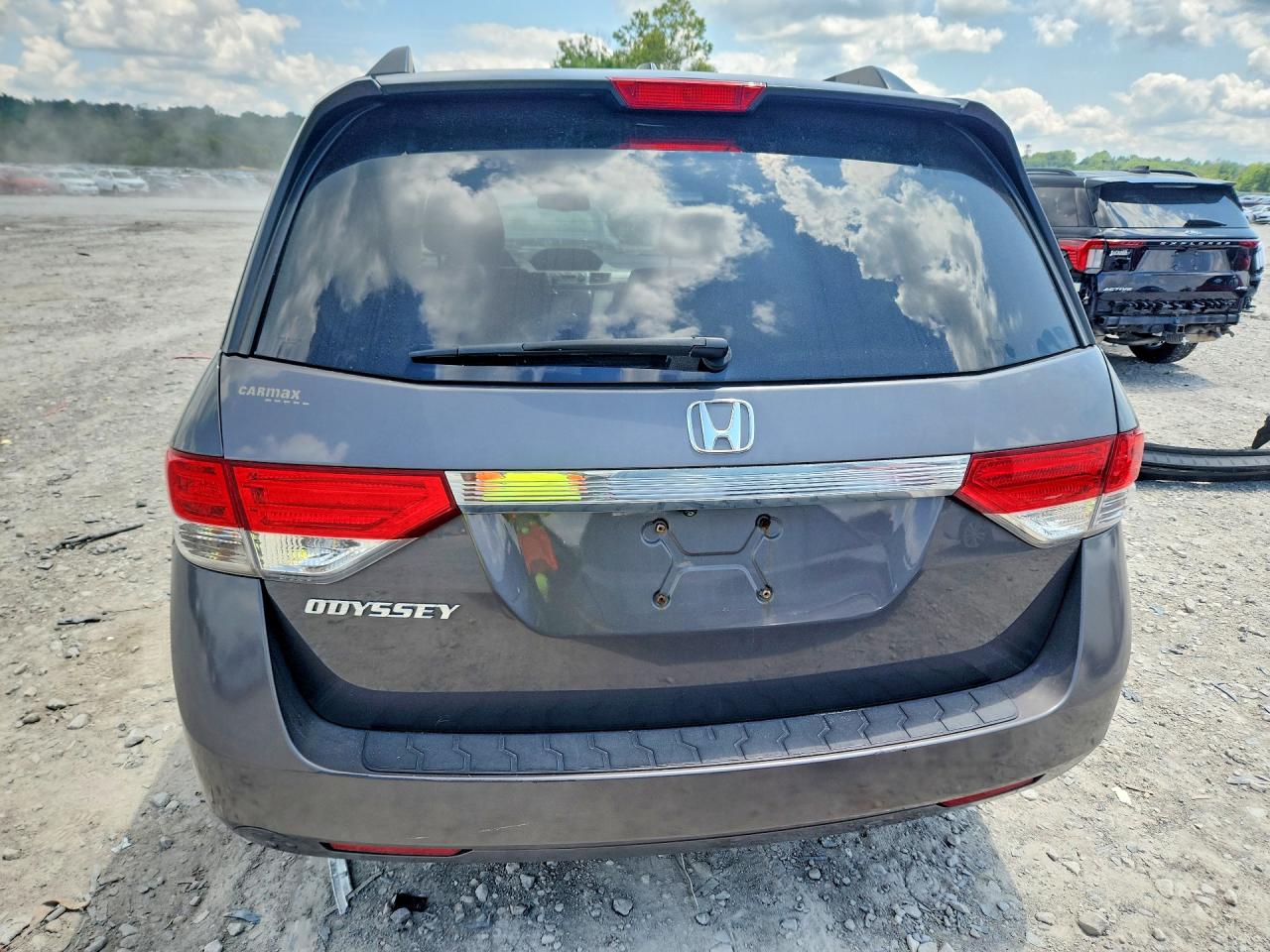 2015 Honda Odyssey Exl Gray vin: 5FNRL5H66FB118553