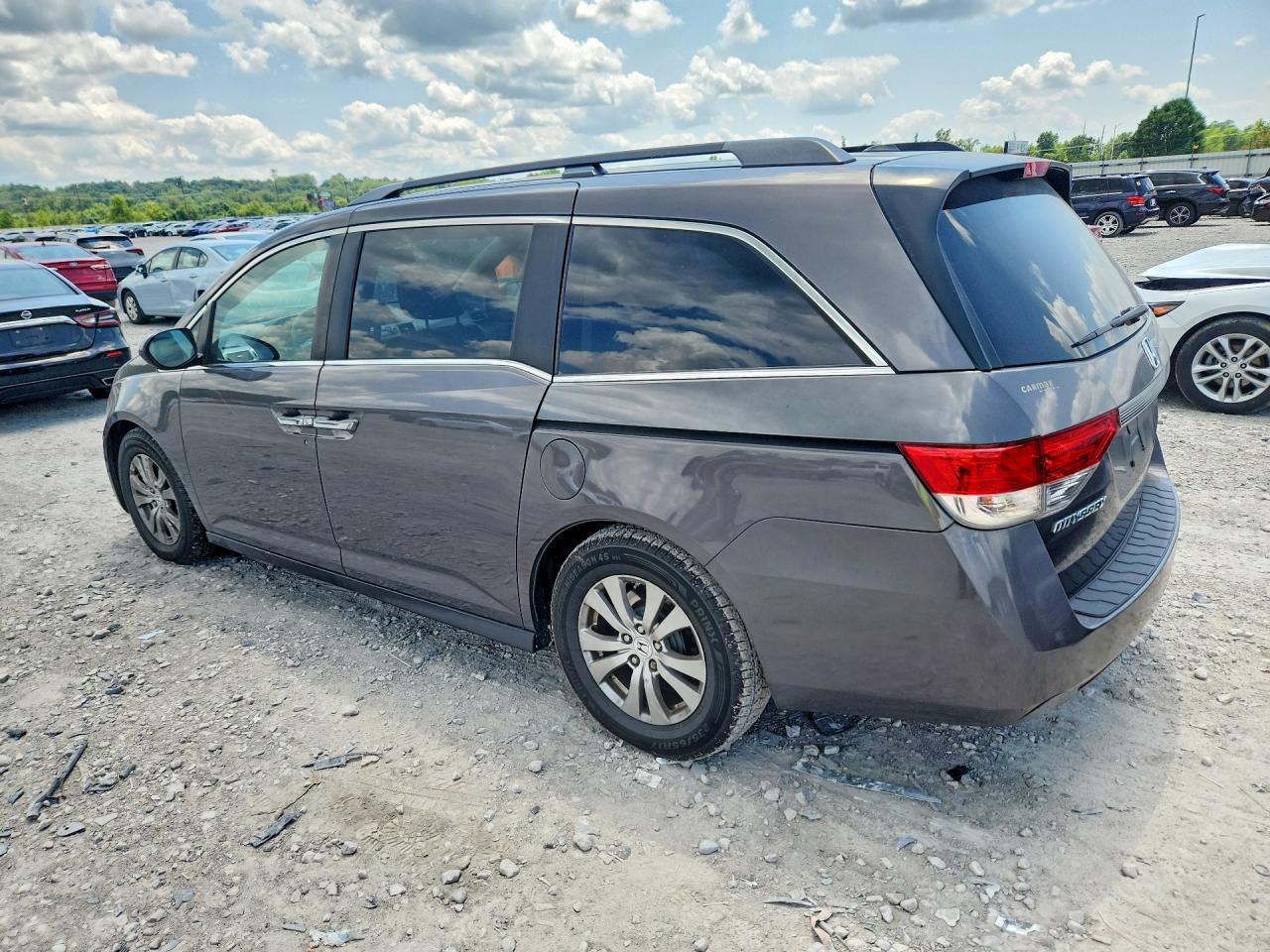 2015 Honda Odyssey Exl Gray vin: 5FNRL5H66FB118553