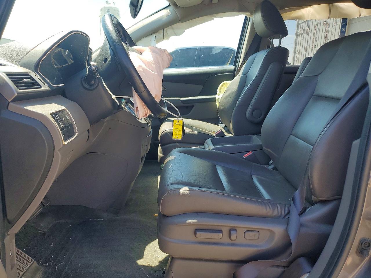 2015 Honda Odyssey Exl Gray vin: 5FNRL5H66FB121775