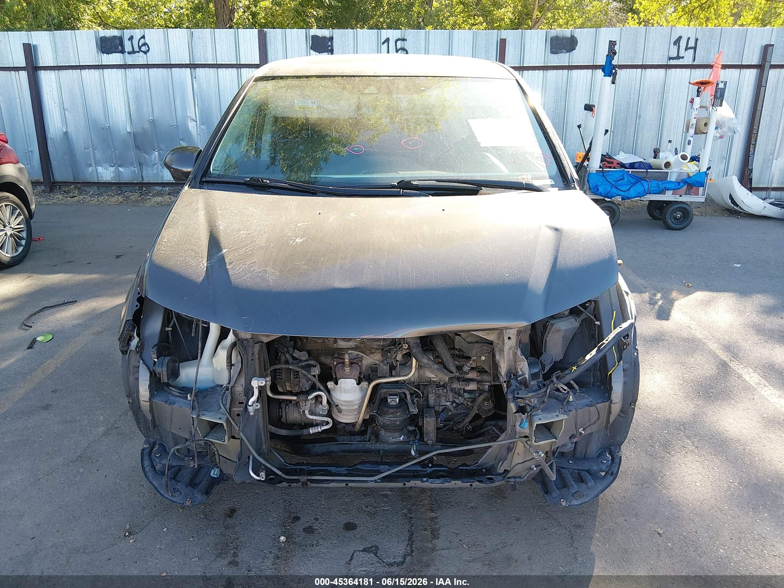 2015 Honda Odyssey Ex-l Gray vin: 5FNRL5H66FB129827
