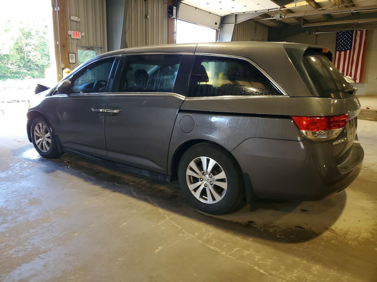 2015 Honda Odyssey Exl Gray vin: 5FNRL5H66FB131383