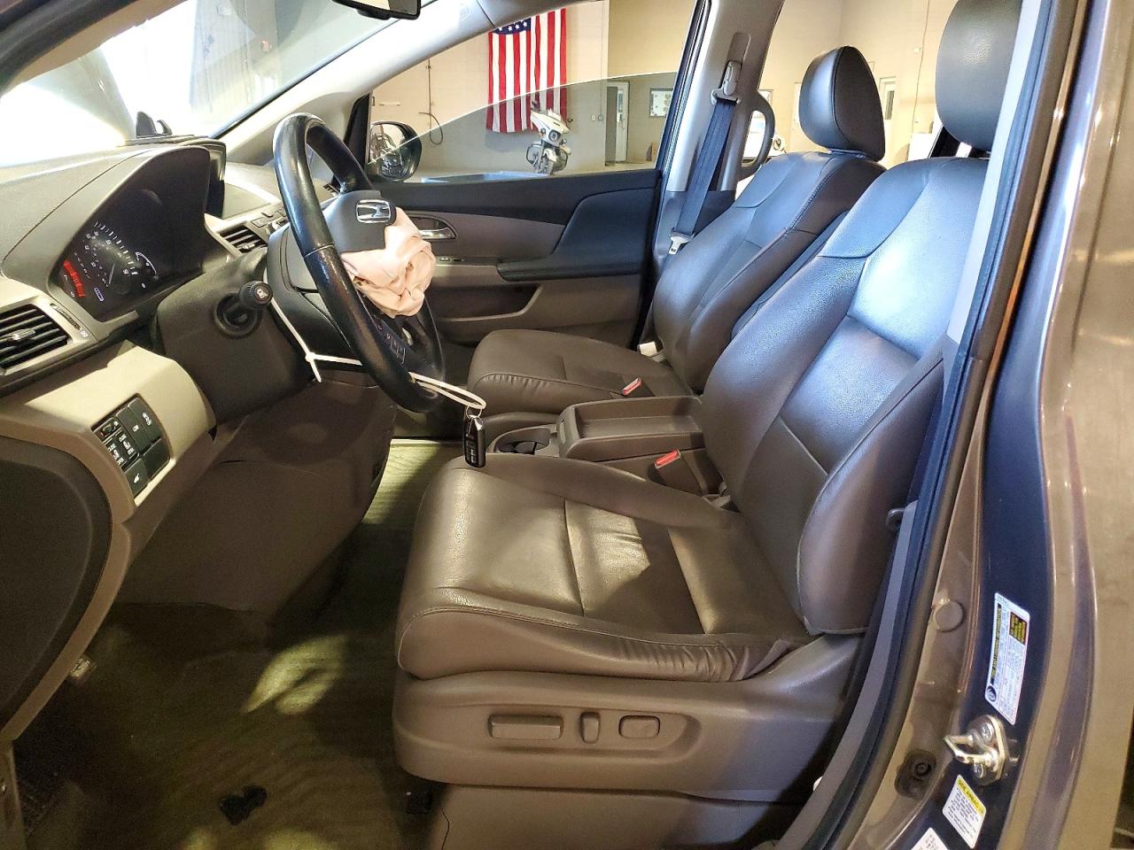 2015 Honda Odyssey Exl Gray vin: 5FNRL5H66FB131383