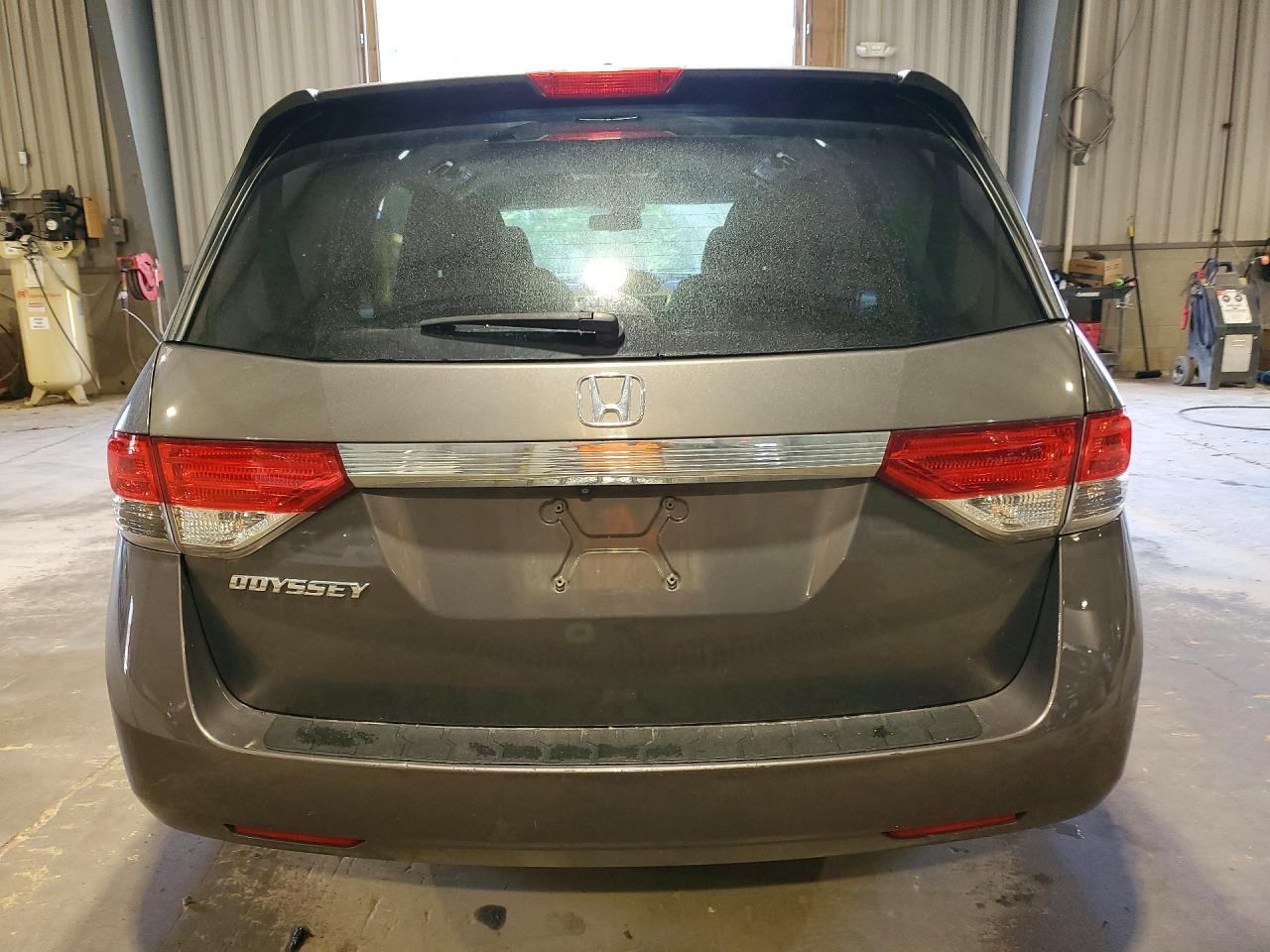 2015 Honda Odyssey Exl Gray vin: 5FNRL5H66FB131383