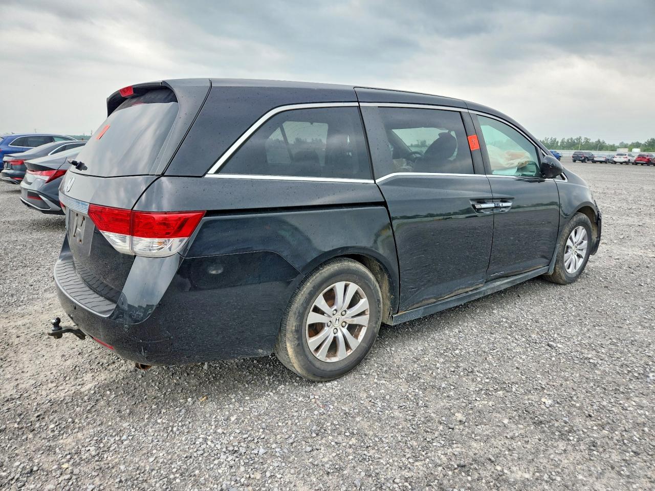 2015 Honda Odyssey Exl Black vin: 5FNRL5H66FB507368