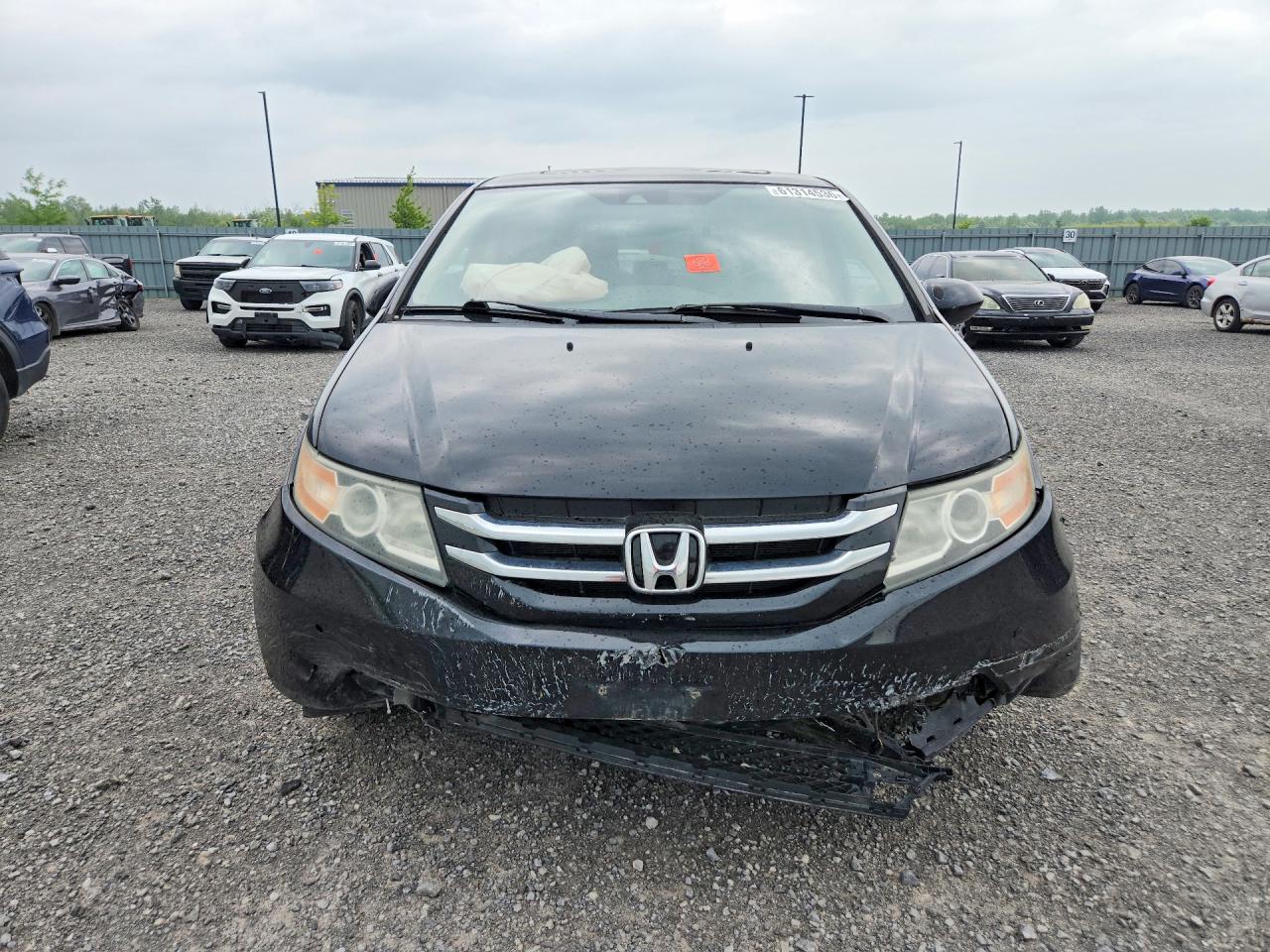 2015 Honda Odyssey Exl Black vin: 5FNRL5H66FB507368