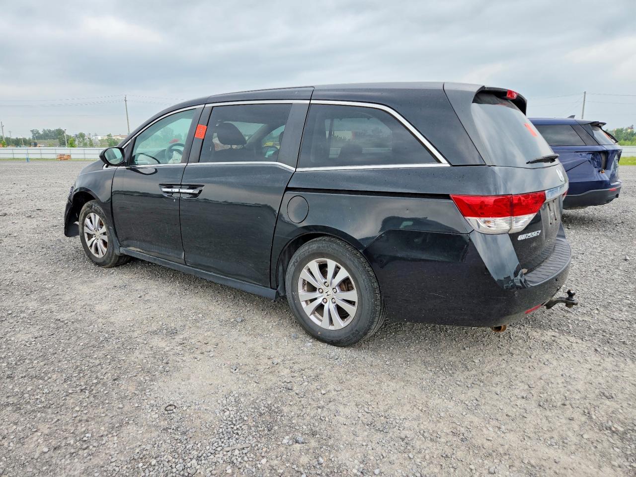 2015 Honda Odyssey Exl Black vin: 5FNRL5H66FB507368