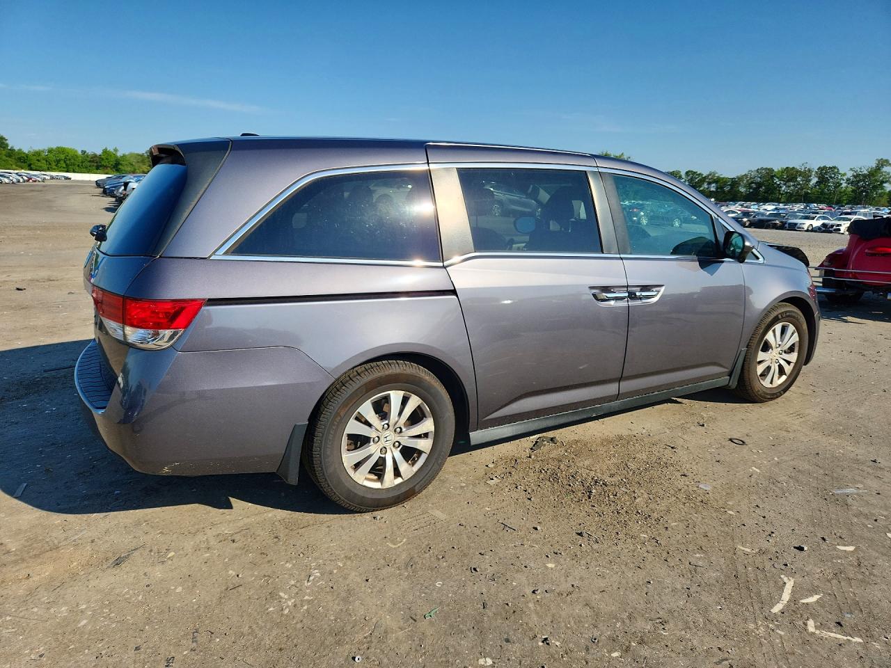 2016 Honda Odyssey Exl Gray vin: 5FNRL5H66GB019734