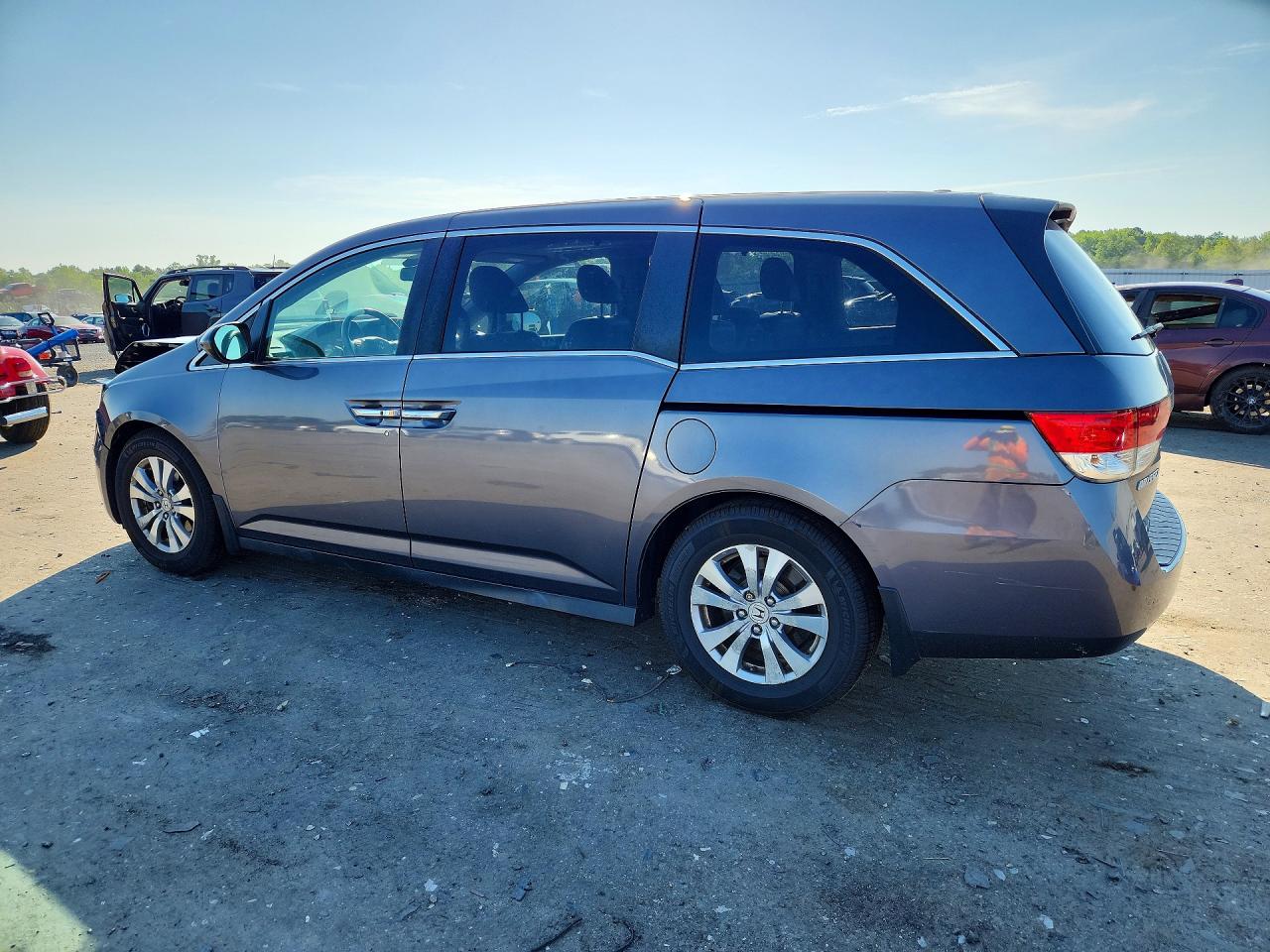 2016 Honda Odyssey Exl Gray vin: 5FNRL5H66GB019734