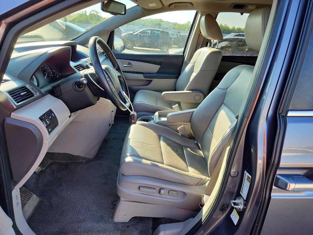 2016 Honda Odyssey Exl Gray vin: 5FNRL5H66GB019734