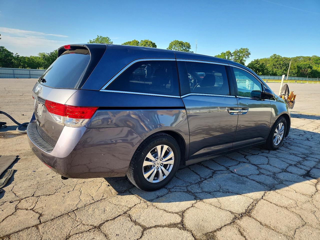 2016 Honda Odyssey Exl Серый vin: 5FNRL5H66GB063930