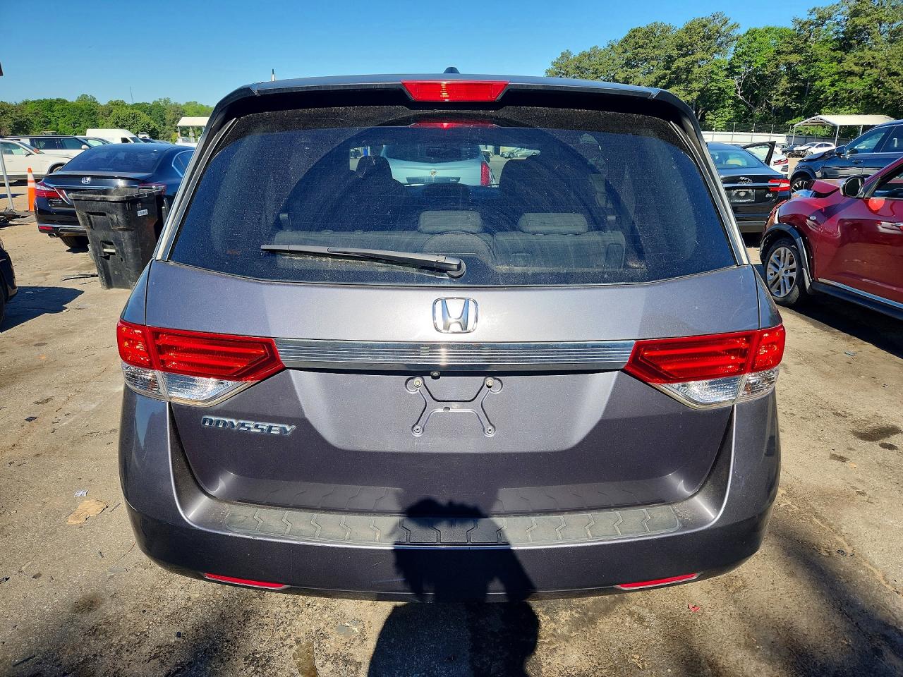2016 Honda Odyssey Exl Серебряный vin: 5FNRL5H66GB106825