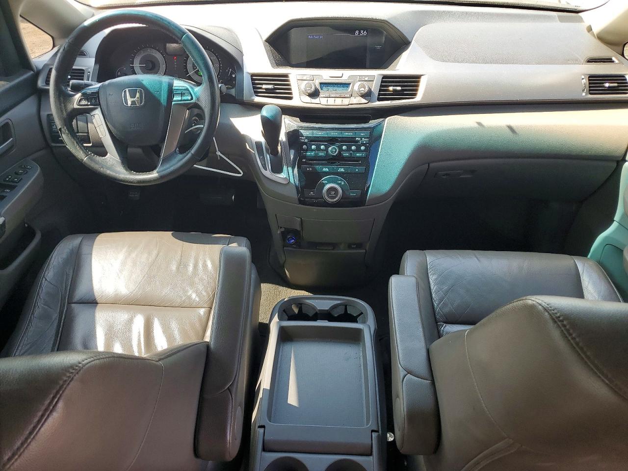 2011 Honda Odyssey Exl Silver vin: 5FNRL5H67BB013949
