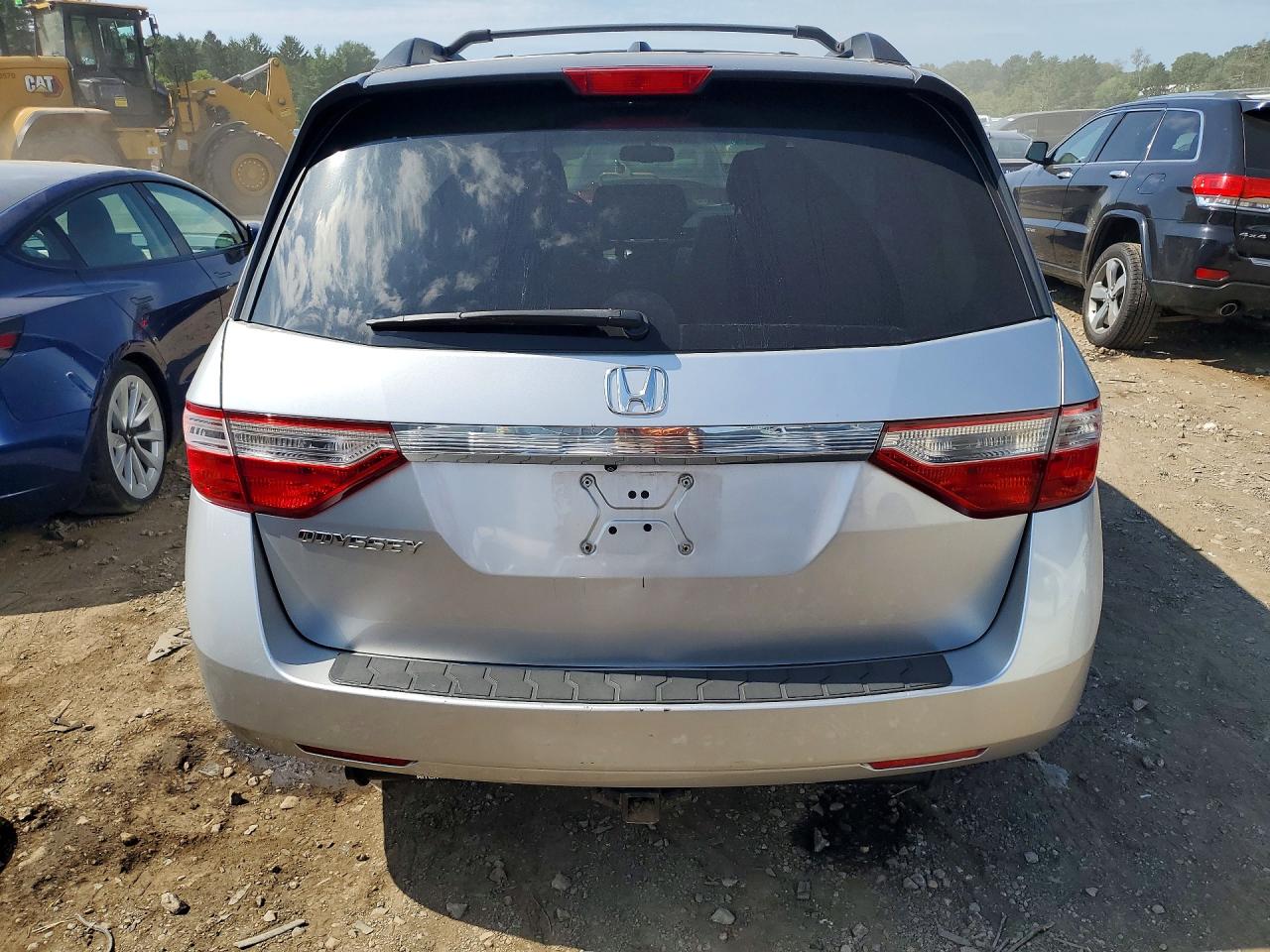 2011 Honda Odyssey Exl Silver vin: 5FNRL5H67BB013949
