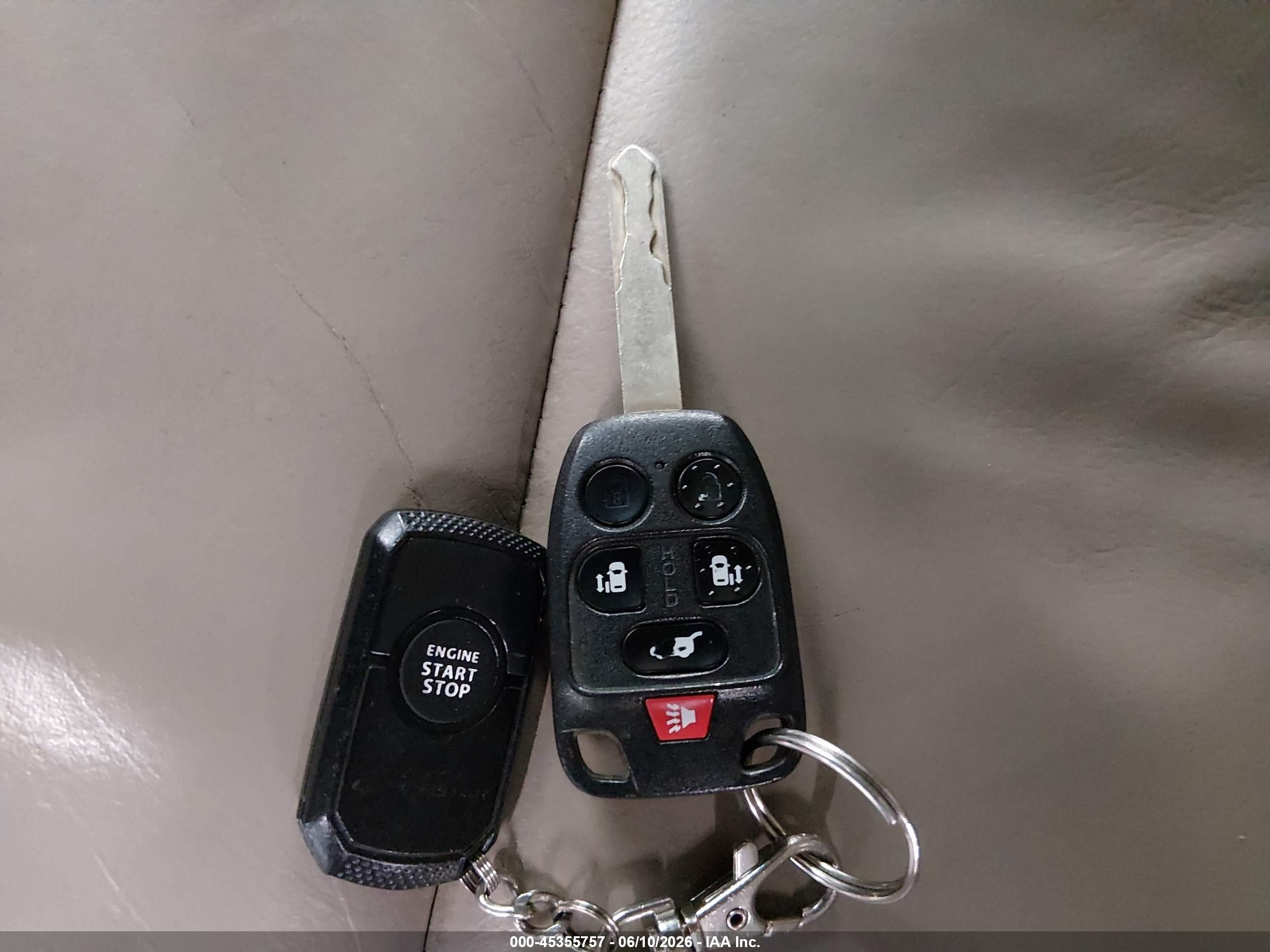 2011 Honda Odyssey Ex-l Maroon vin: 5FNRL5H67BB018312