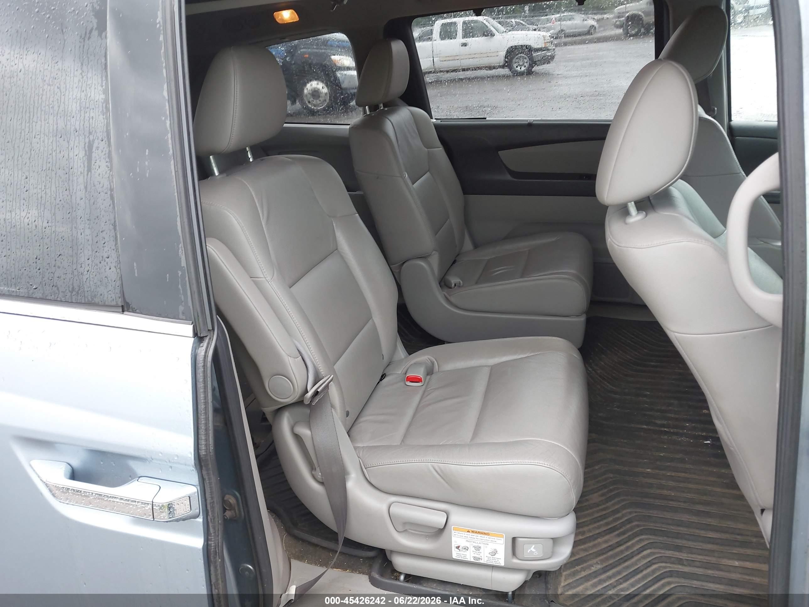 2011 Honda Odyssey Ex-l Синий vin: 5FNRL5H67BB033425