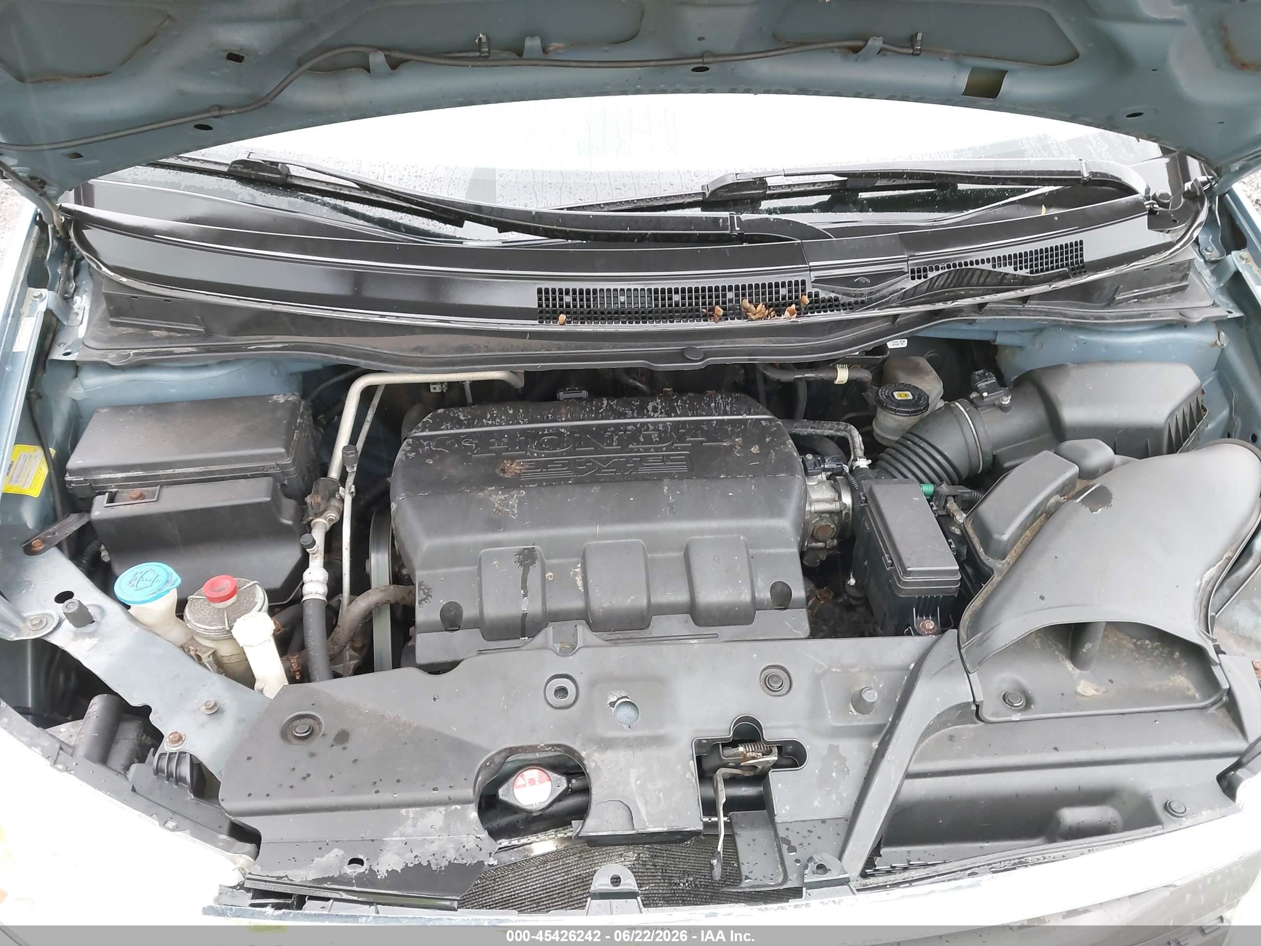2011 Honda Odyssey Ex-l Синий vin: 5FNRL5H67BB033425