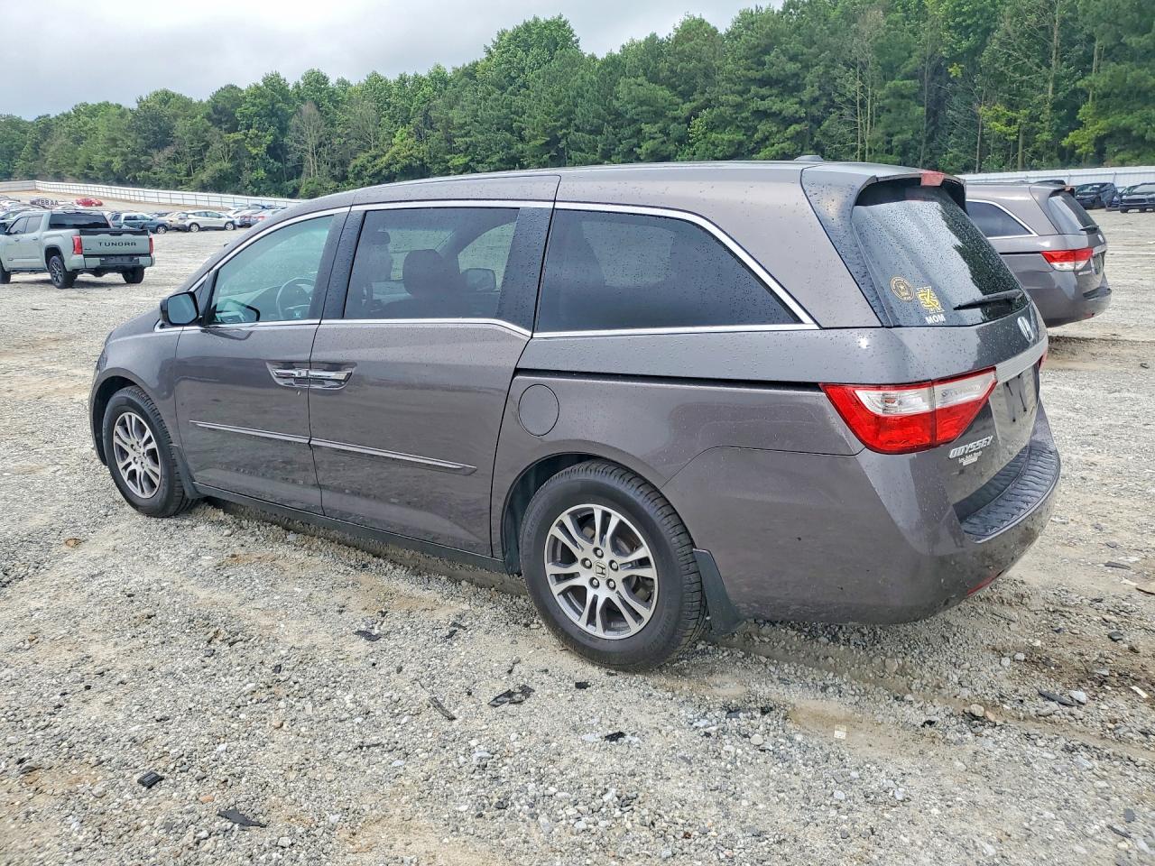 2011 Honda Odyssey Exl Gray vin: 5FNRL5H67BB049480