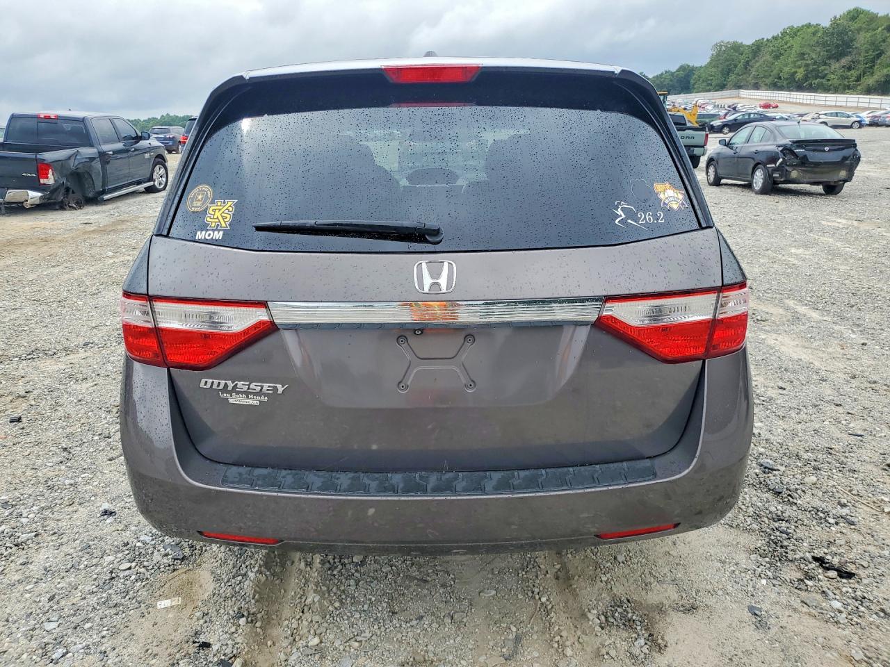 2011 Honda Odyssey Exl Gray vin: 5FNRL5H67BB049480