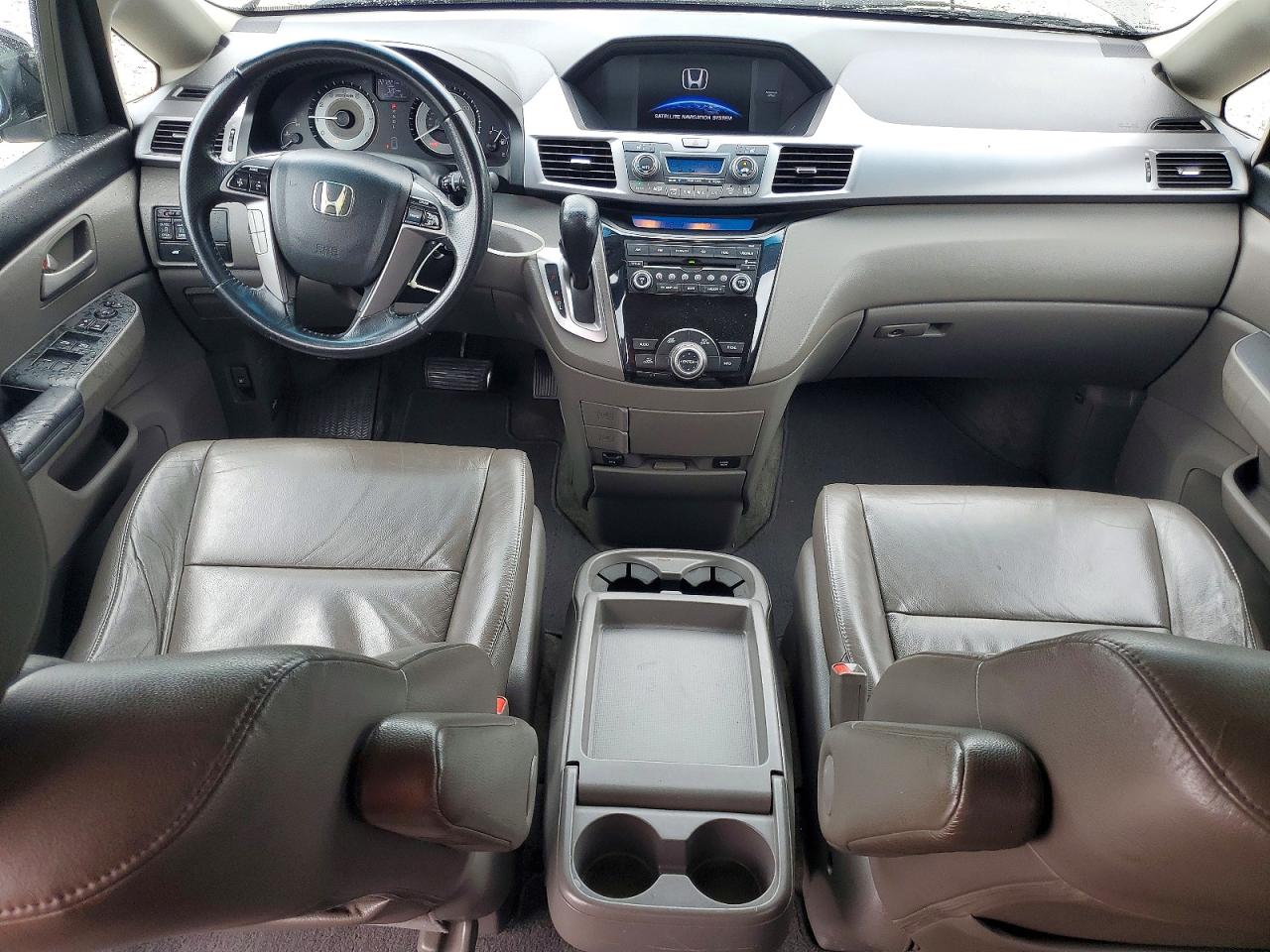 2011 Honda Odyssey Exl Gray vin: 5FNRL5H67BB049480