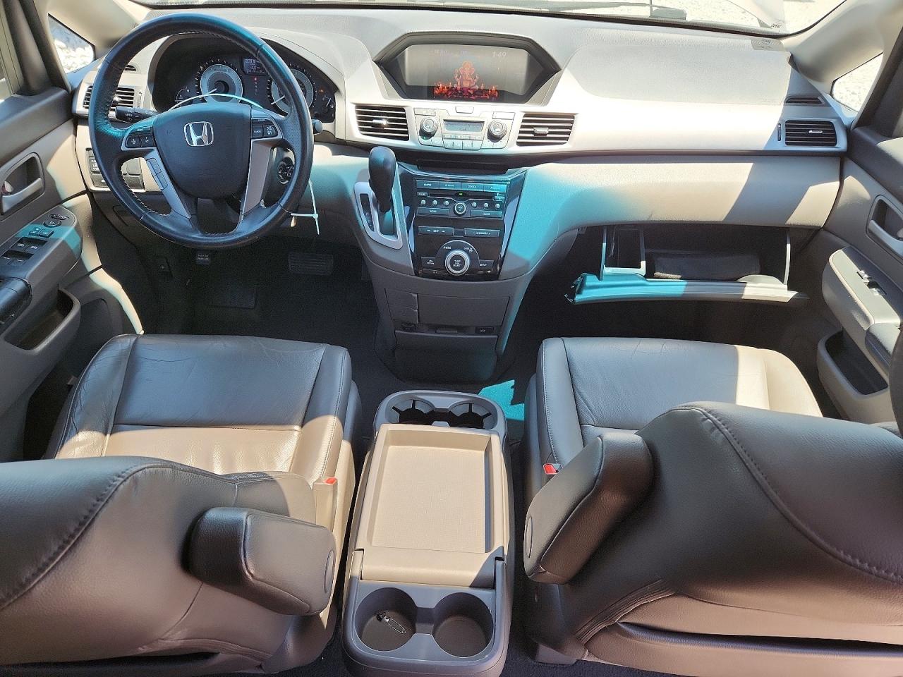 2011 Honda Odyssey Exl Gray vin: 5FNRL5H67BB056641