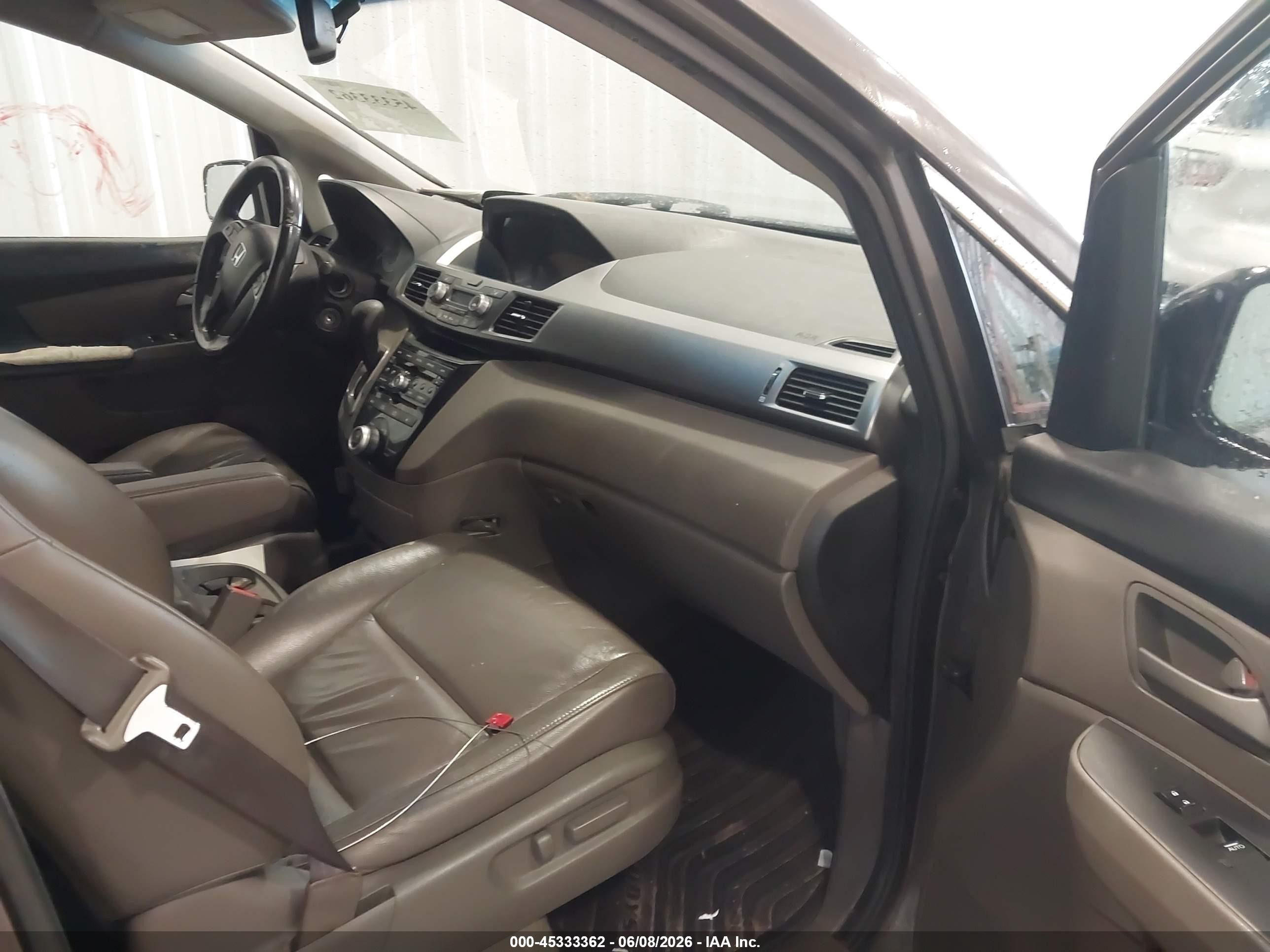 2011 Honda Odyssey Ex-l Серый vin: 5FNRL5H67BB060477