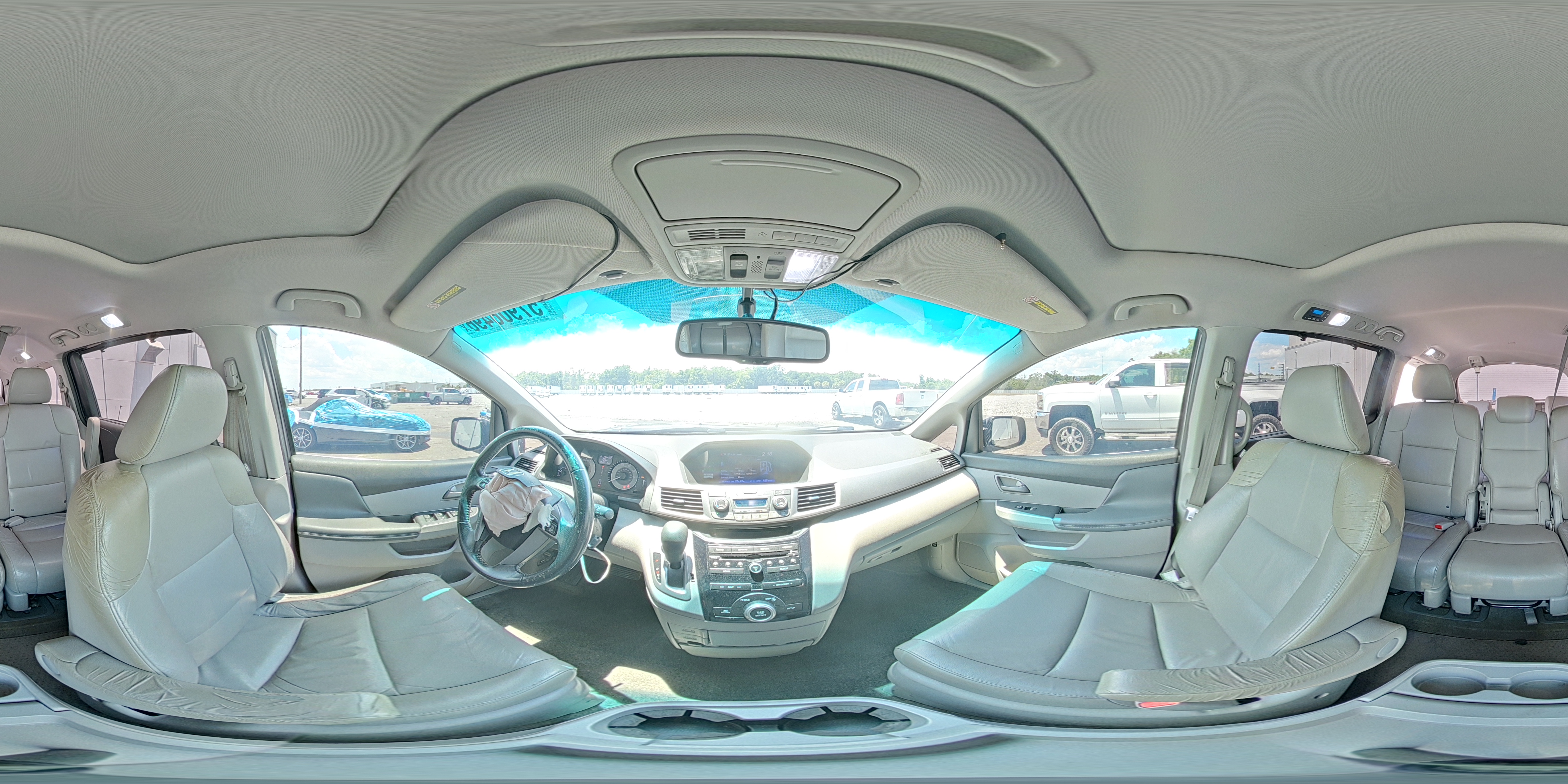 2011 Honda Odyssey Exl Gray vin: 5FNRL5H67BB073911