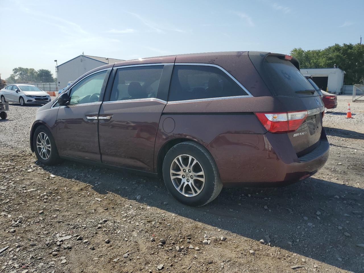 2011 Honda Odyssey Exl Коричневый vin: 5FNRL5H67BB088117