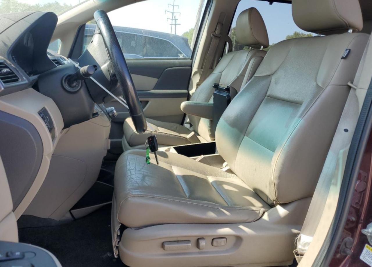 2011 Honda Odyssey Exl Коричневый vin: 5FNRL5H67BB088117