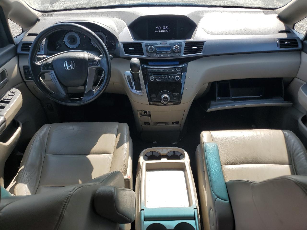 2011 Honda Odyssey Exl Коричневый vin: 5FNRL5H67BB088117