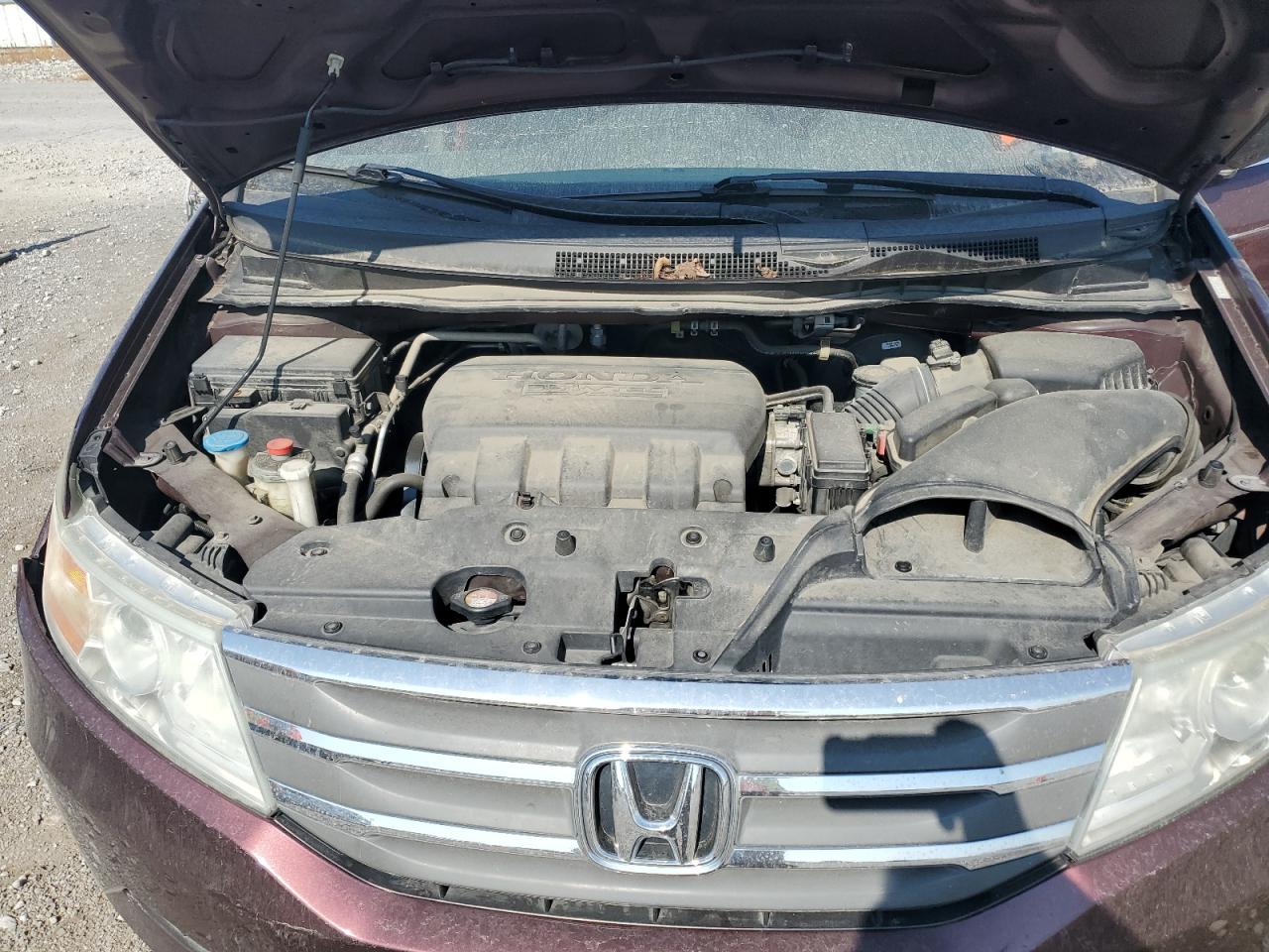2011 Honda Odyssey Exl Коричневый vin: 5FNRL5H67BB088117