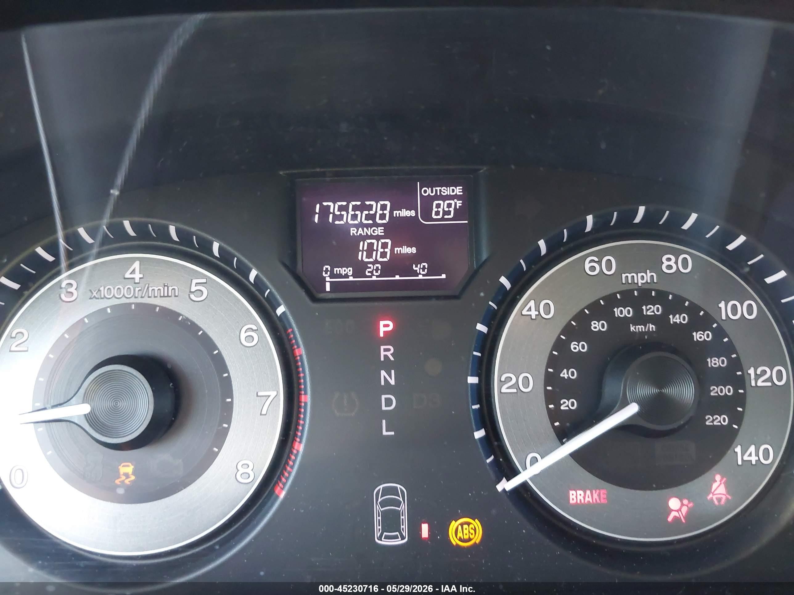 2011 Honda Odyssey Ex-l Gray vin: 5FNRL5H67BB103215