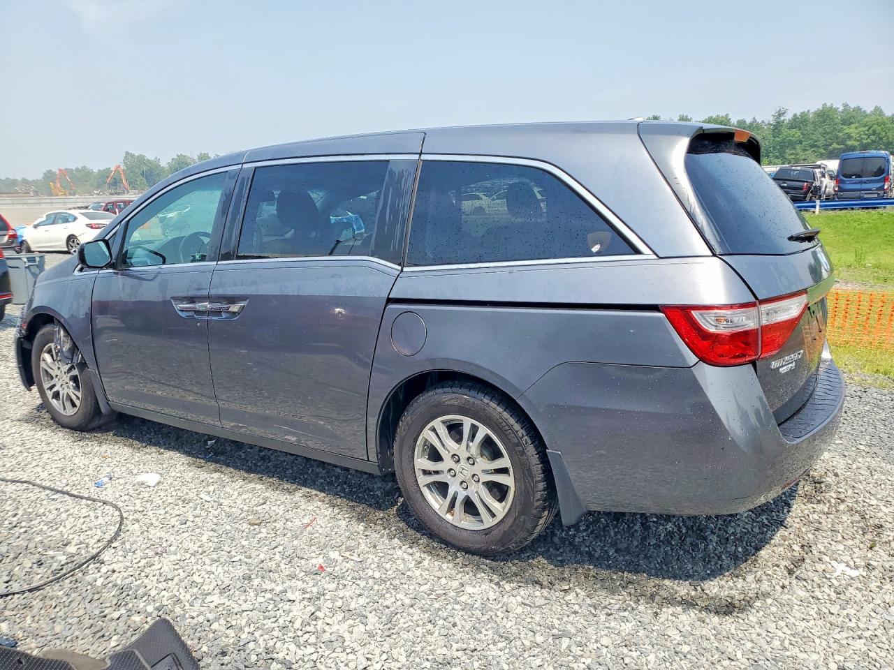 2012 Honda Odyssey Exl Gray vin: 5FNRL5H67CB005092