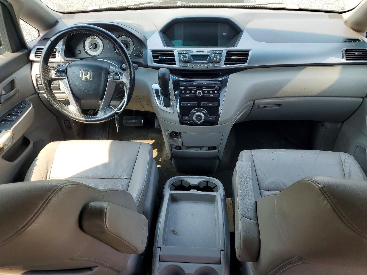 2012 Honda Odyssey Exl Gray vin: 5FNRL5H67CB005092