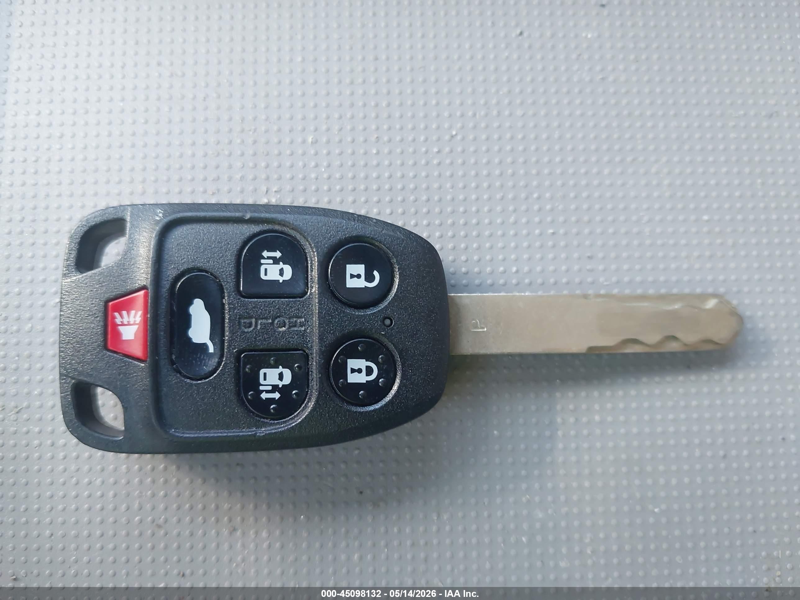 2012 Honda Odyssey Ex-l Silver vin: 5FNRL5H67CB011605