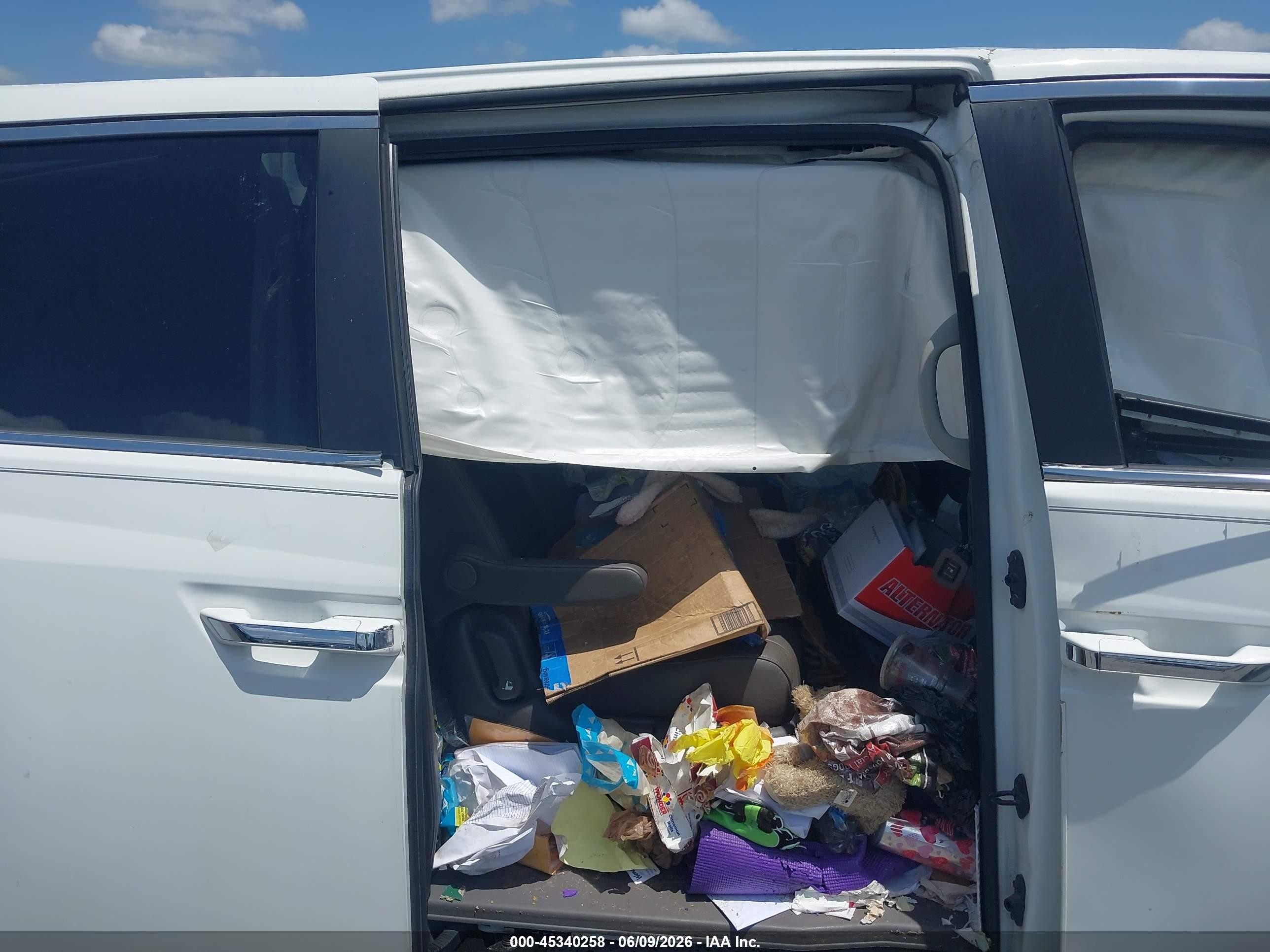 2012 Honda Odyssey Ex-l Белый vin: 5FNRL5H67CB040909